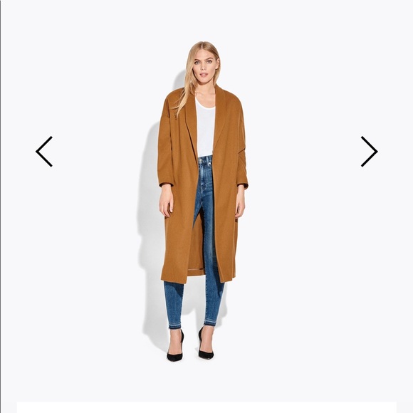 Ayr The Robe Coat Cinnamon 
